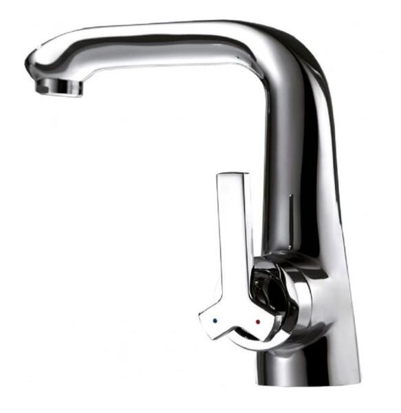 Фото Смеситель для умывальника bravat waterfall