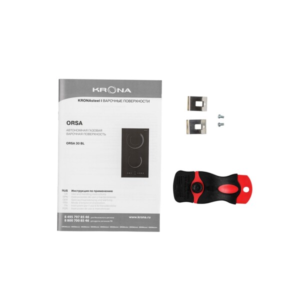 поверхность встраиваемая электрическая варочная krona orsa 30 bl