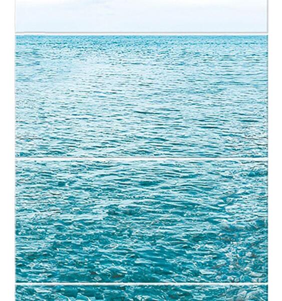 Фото Панель пвх panda 2700х250х3мм море фон панно 4шт