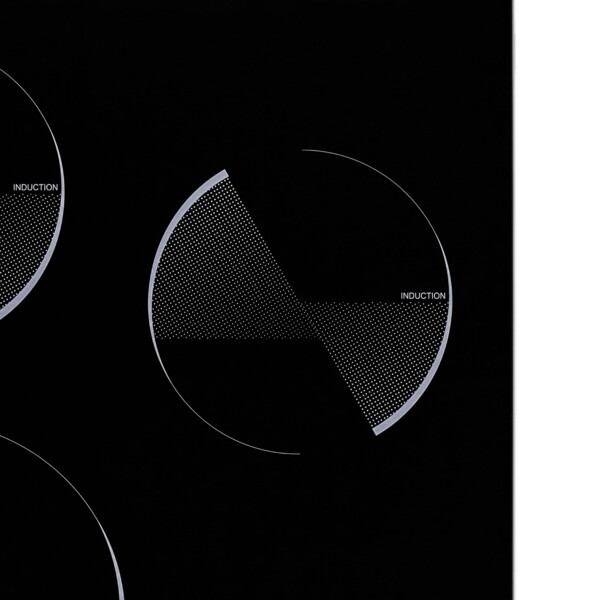 поверхность встраиваемая индукционная варочная krona ombra 45 bl