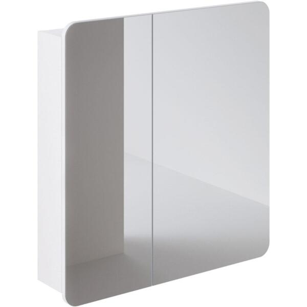 Фото Зеркальный шкаф итана анкона 75 750х150х790 (белый глянец)