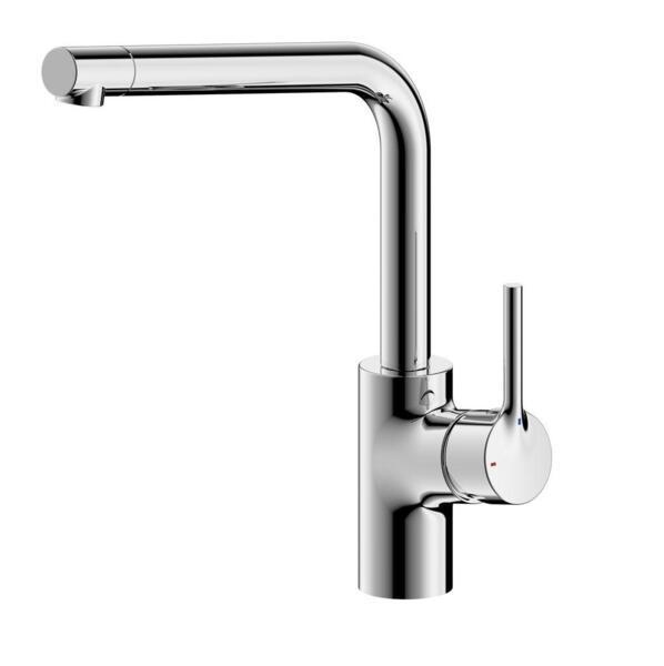 Фото Смеситель для кухни однорычажный bravat palace f7172217cp-1-rus