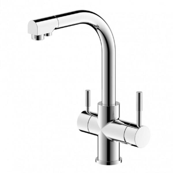 Фото Смеситель для кухни однорычажный bravat palace f729261cp-rus