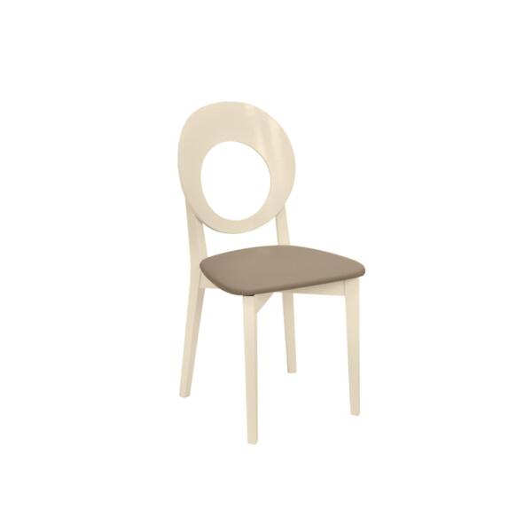 Фото Стул leset хьюстон, капучино лак, обивка экокожа 514