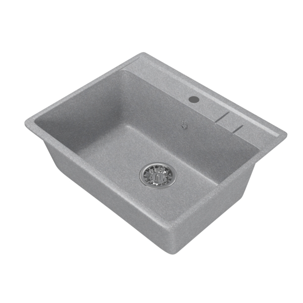 Фото Мойка кухонная искуственный мрамор mixline 49х55 533157