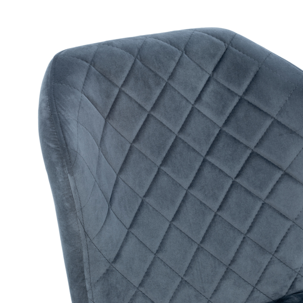 Фото Стул Leset шейл, каркас белый, велюр Ultra Grafit графит