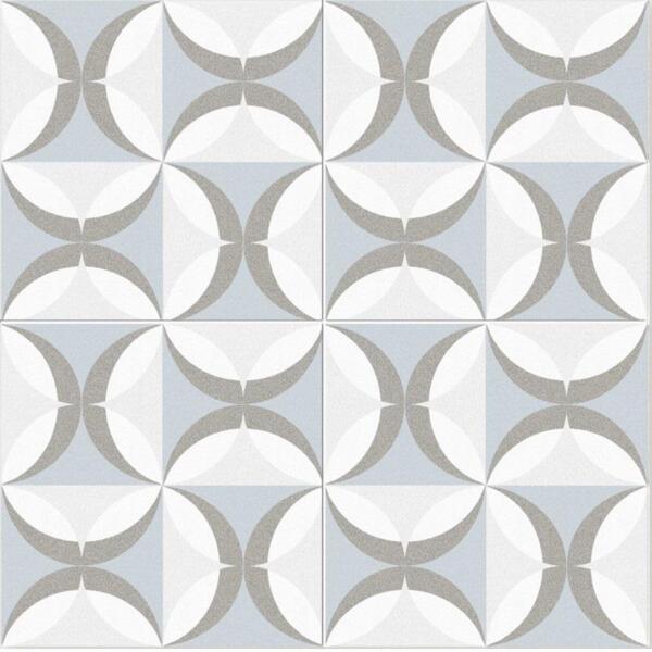 Фото Плитка напольная cut narbonne ligth blue голубой 45x45 53608