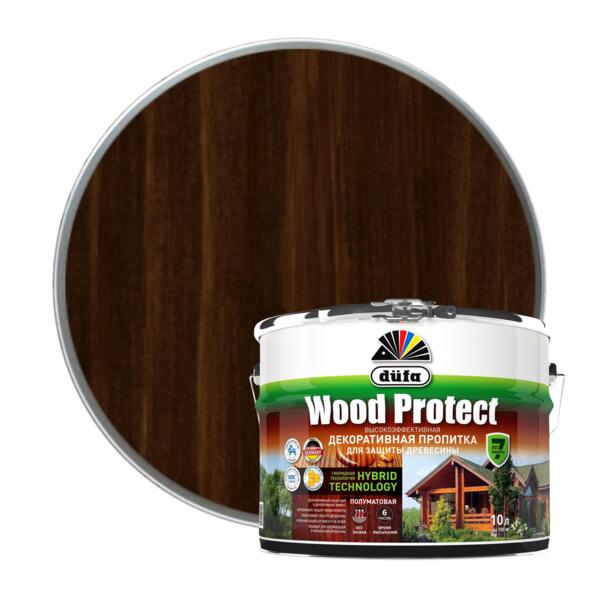 Фото Антисептик dufa wood protect палисандр 10л
