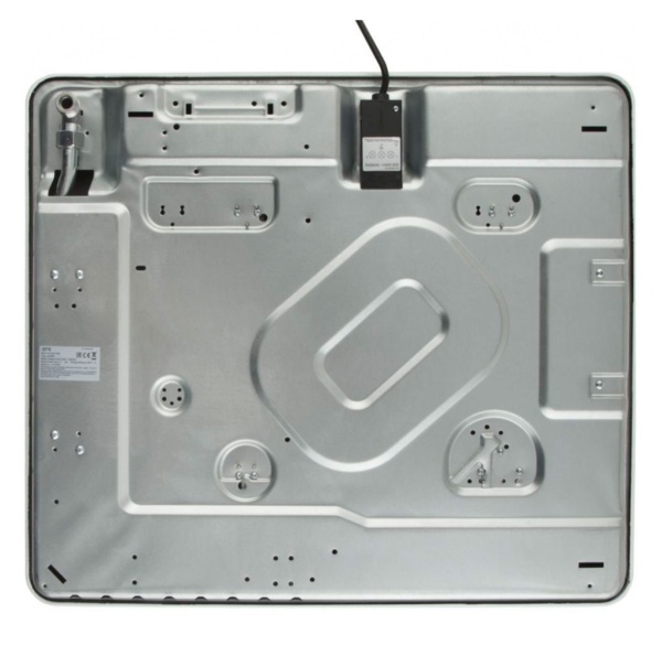 панель варочная газ белая ore lga60w 4 конфорки стальные решетки газ-контроль