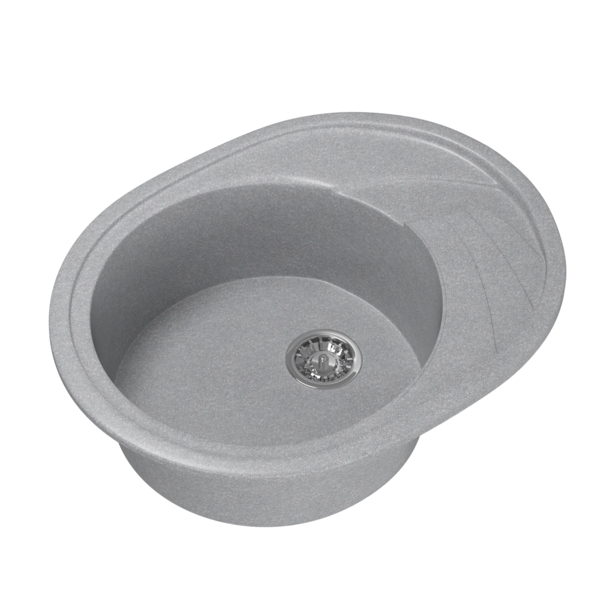 Фото Мойка кухонная искуственный мрамор mixline 46х57 533159