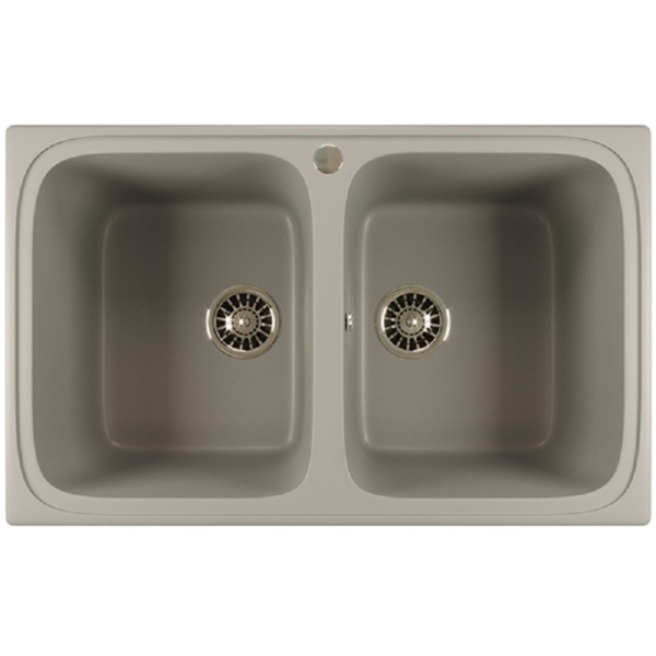 Фото Мойка кухонная искуственный мрамор mixline 49х77 533165