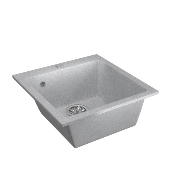 Фото Мойка кухонная искуственный мрамор mixline 49х42 533156