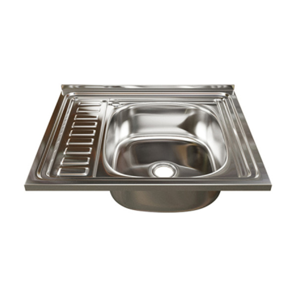 Фото Мойка кухонная нержавеющая сталь mixline 50х60 538195