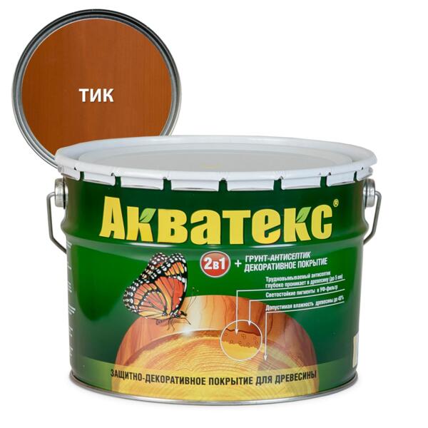 Фото Покрытие текстурное акватекс 10л тик