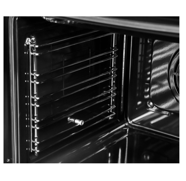 шкаф духовой нерж сталь ore vb60s 60 см 7 функций конвекция утапливаемые ручки