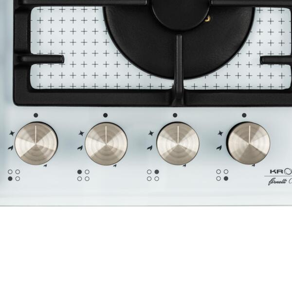 поверхность варочная газовая ardore 60 wh krona независимая 00026319