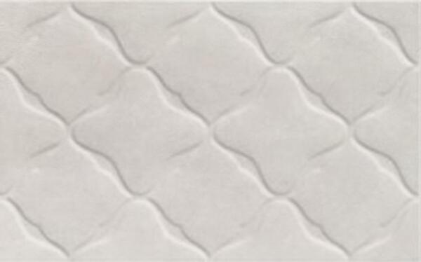 Фото Плитка настенная (рельеф) лилит серый низ 03 25х40