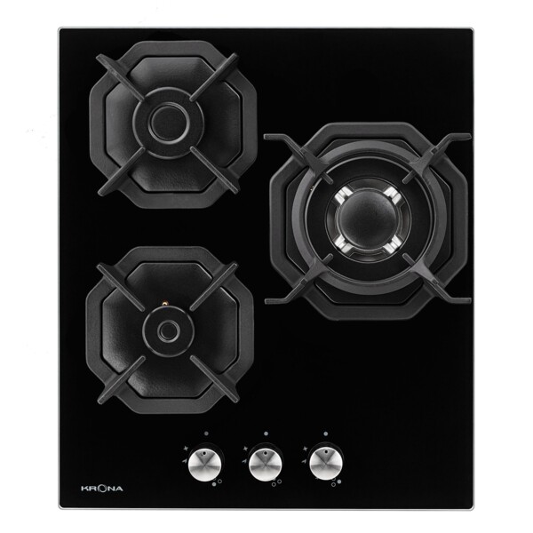 поверхность встраиваемая газовая варочная krona albero 45 bl
