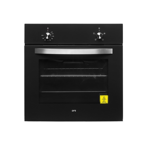 шкаф духовой черное стекло ore va60b 60 см 4 функции