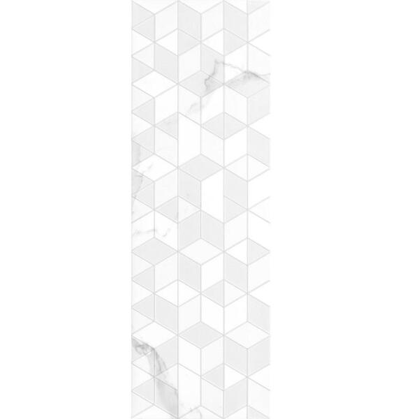 Фото Декор calacatta geo decor белый 25x75 52771