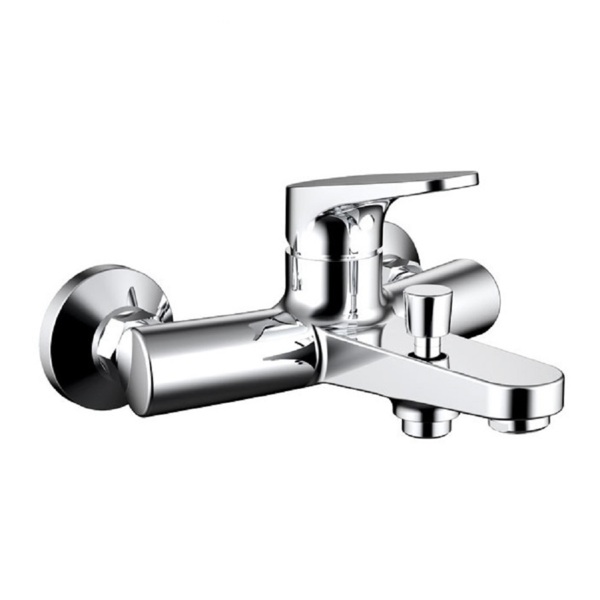 Фото Смеситель для ванны однорычажный bravat eler f6191238cp-01-rus