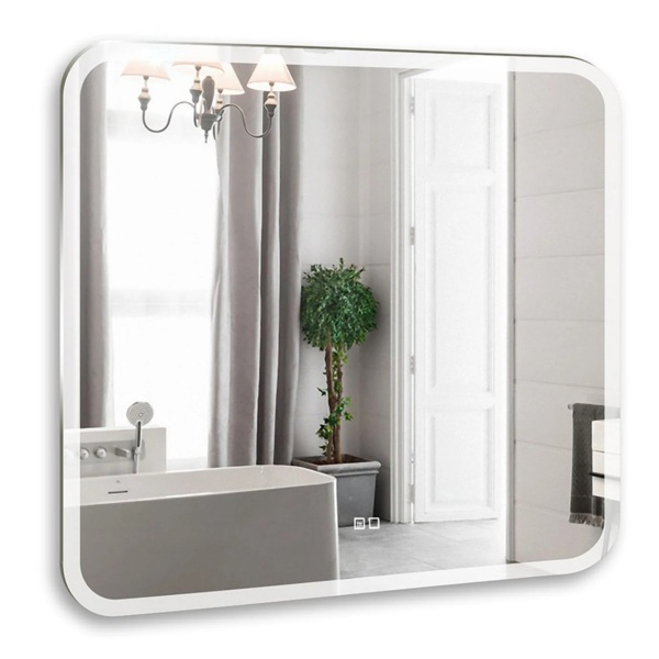 Фото Зеркало с подсветкой mixline стив-2 70х68 542565