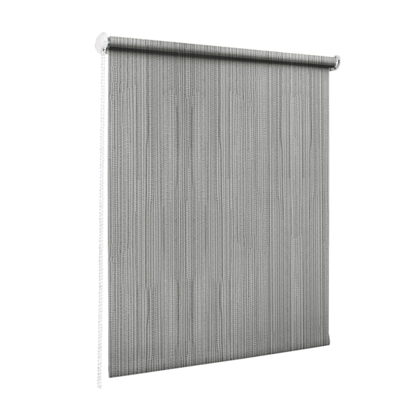 Фото Штора рулонная эскар стоун однотонная 98*160см серый 38029098160