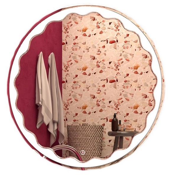 Фото Зеркало с подсветкой mixline виттория d700 70 544018