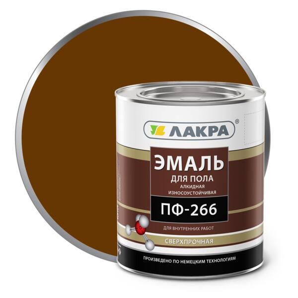 Фото Эмаль пф-266 (лакра) 3кг желто-коричневая