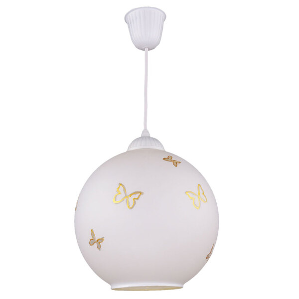 Фото Светильник подвесной россвет рс-569 бабочки е27 ip20