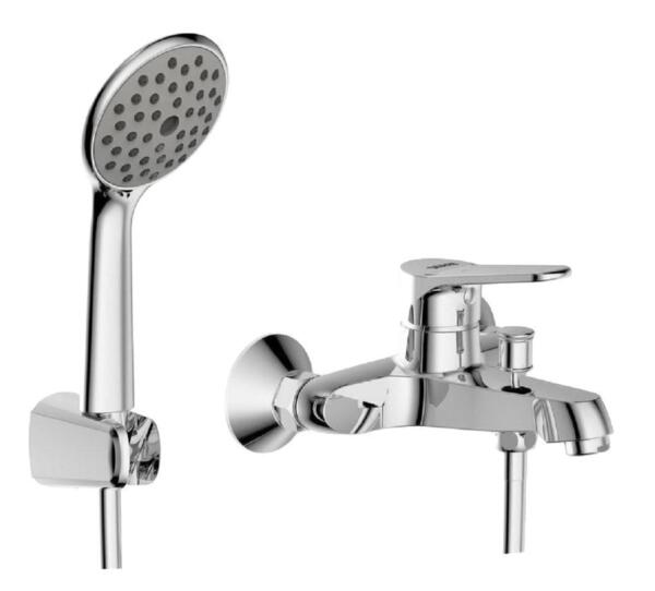 Фото Смеситель для ванны однорычажный bravat eco f6111147c-b