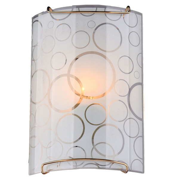 Фото Светильник настенный россвет рс-024 кольца гл. 150*220 е27 60вт ip20