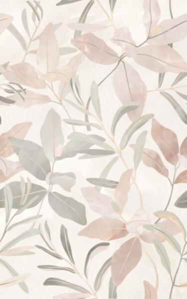 Фото Декор флора бежевый 01 25х40