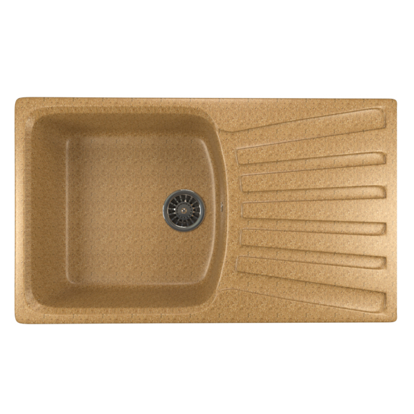 Фото Мойка кухонная искуственный мрамор mixline 48х83 525157