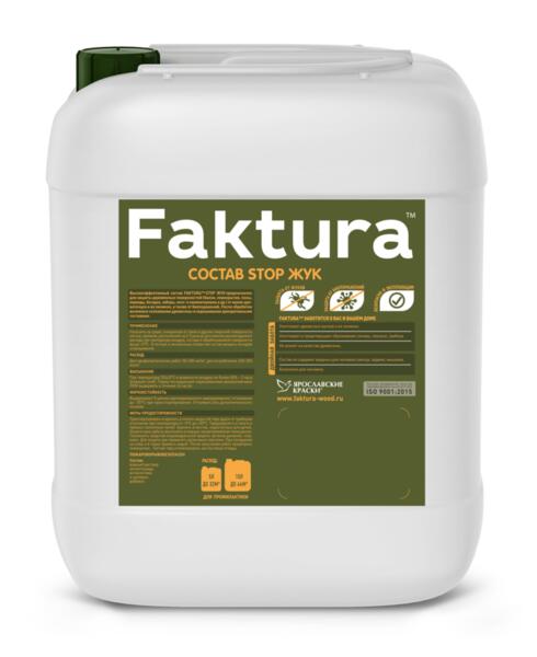 Фото Состав faktura stop жук, 5 л