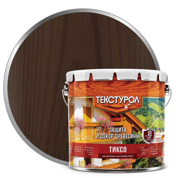 Фото Текстурол (тиксо) 3л орех