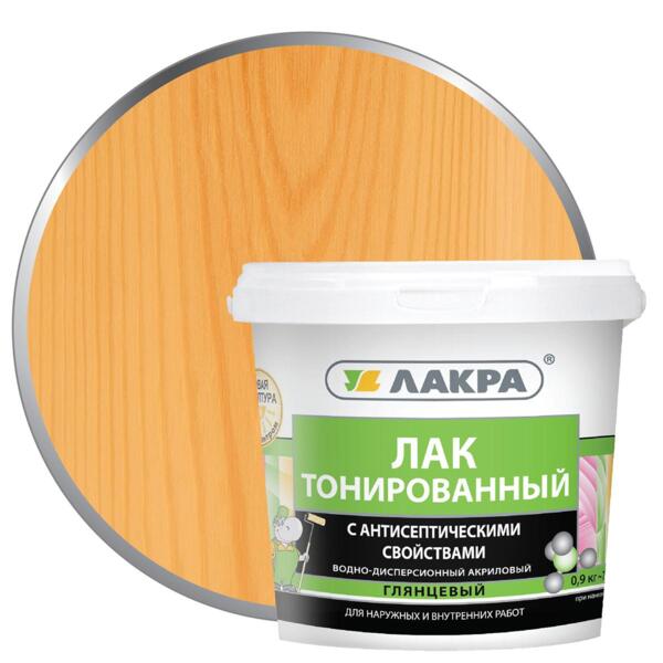Фото Лак в/д тонированный орегон 0,9кг