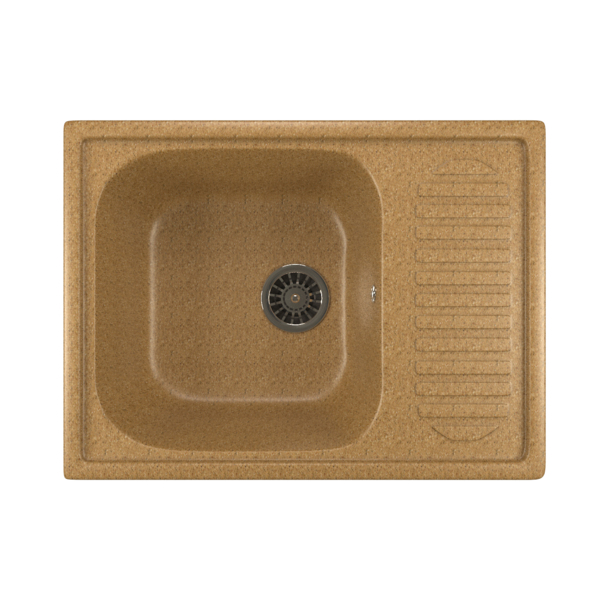 Фото Мойка кухонная искуственный мрамор mixline 49х64 525140