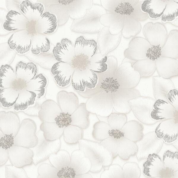 Фото Обои fm71804-11 family junis флизелин 1.06x10,05м флористика бежевый