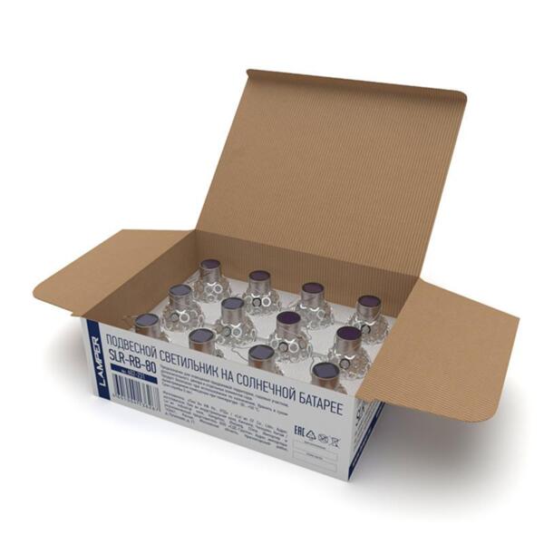 Фото Садовый светильник на солнечной батарее, подвесной (slr-rb-80)  lamper