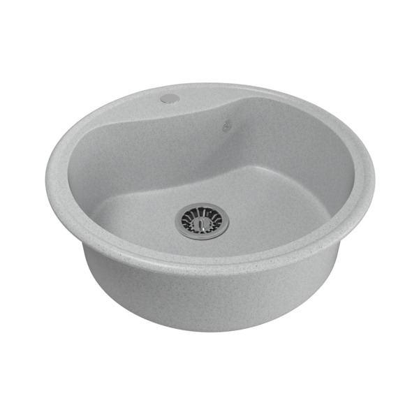 Фото Мойка кухонная искуственный мрамор mixline 49х49 533500