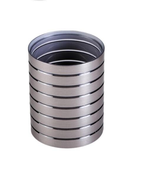 Фото Стакан для ванной комнаты grace vanstore пластик цв.хром 312-01