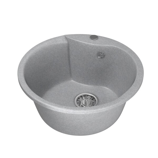 Фото Мойка кухонная искуственный мрамор mixline 48х48 533154