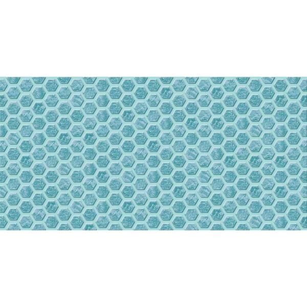 Фото Плитка настенная анкона бирюзовый низ 60х30 040206