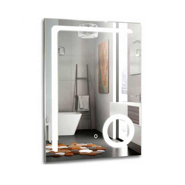 Фото Зеркало с подсветкой mixline клио 60х80 539791