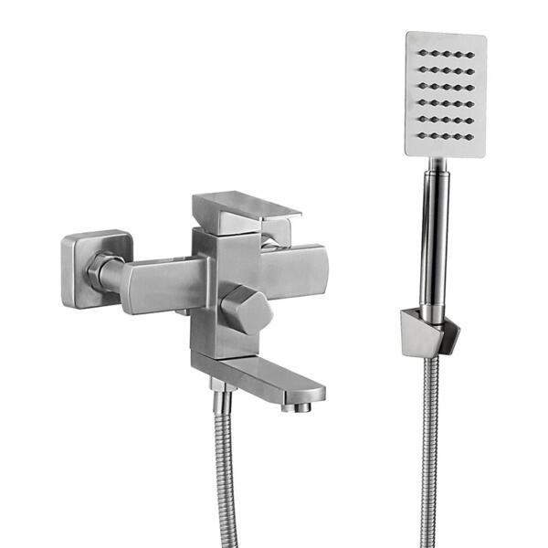 Фото Смеситель для ванны однорычажный melana cubo 610205