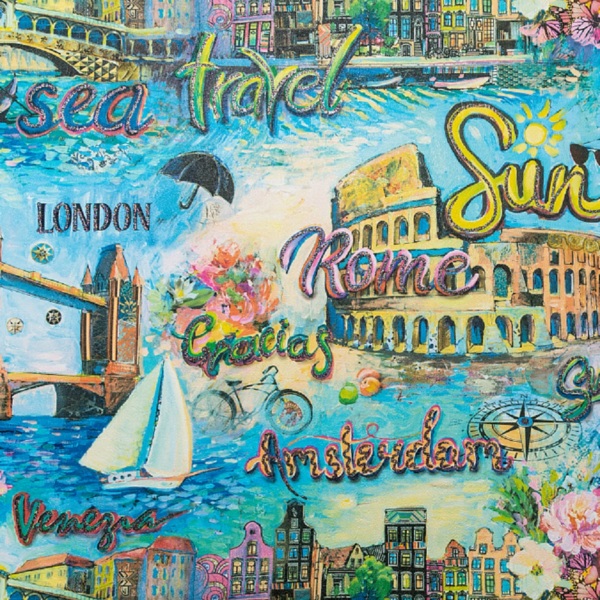 Фото Обои fm71806-65 family odisseis флизелин 1.06x10,05м детские/подростковые многоцветный