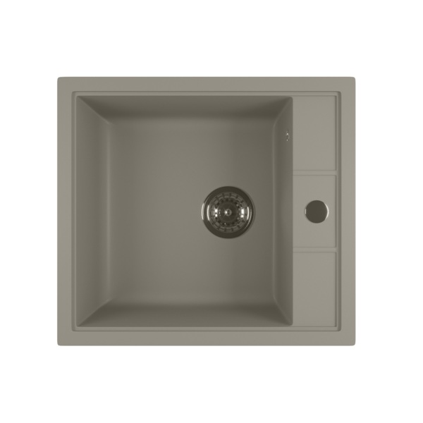 Фото Мойка кухонная искуственный мрамор mixline 45х50 533506