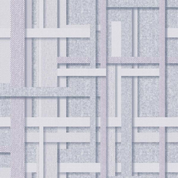 Фото Обои с6-д711 деним-06 бумага 0,53*10,05м геометрия серый