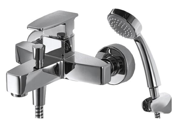 Фото Смеситель для ванны однорычажный bravat riffle f672106c-b